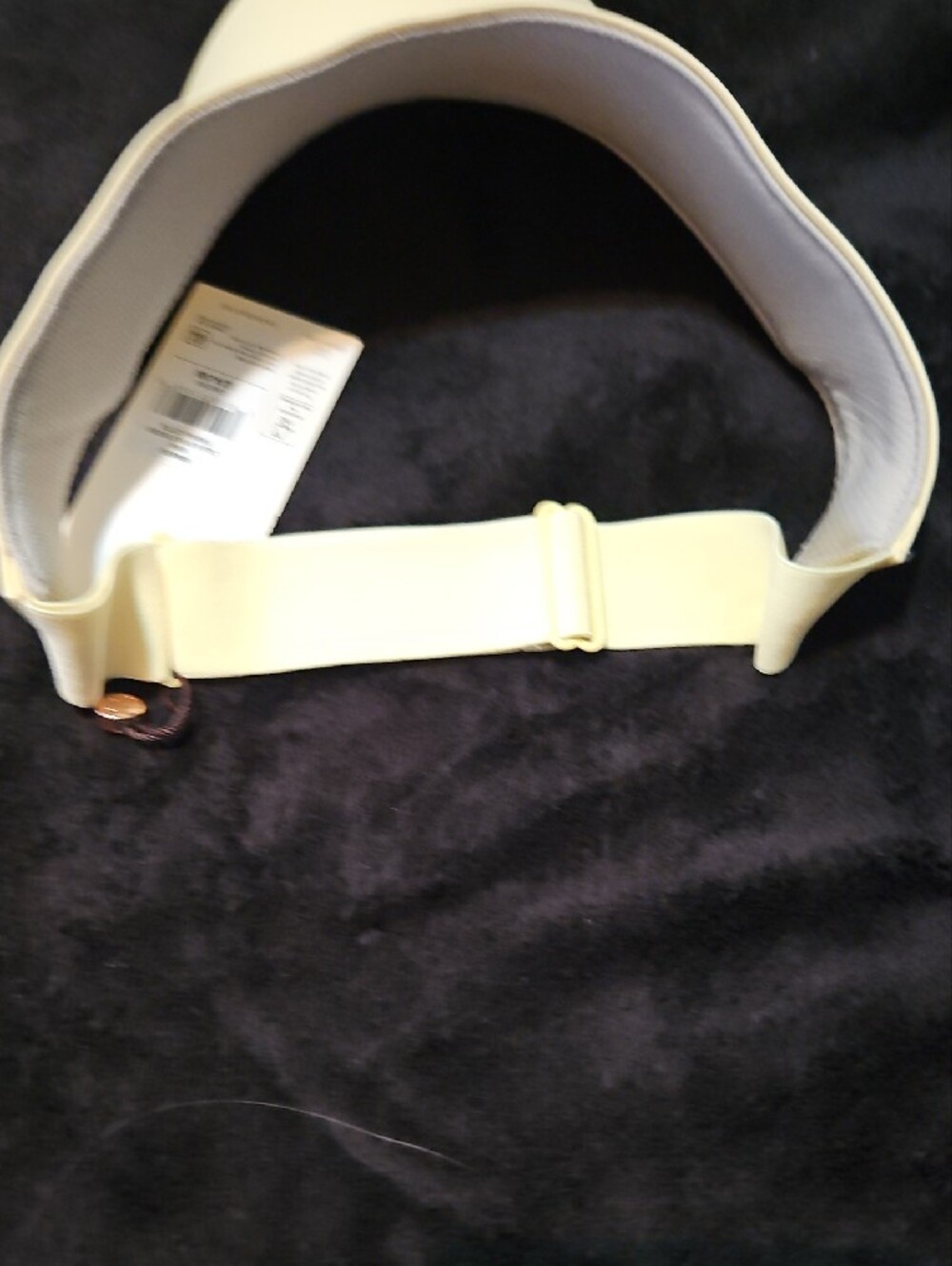 Calia Pastel Yellow Sport Visor Adjustable - NWT - Picture 10 of 11